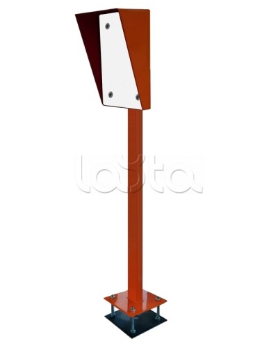 Стойка для считывателя Аякс 300х400 мм, оранжевая, Базовая, прямая в Комсомольске-на-Амуре Дополнительное оборудование для СКУД Pintop.ru