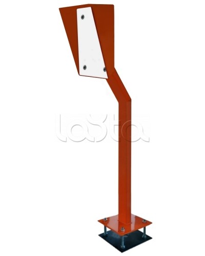 Стойка для считывателя Аякс 300х400 мм, черная, Базовая, наклонная в Комсомольске-на-Амуре Дополнительное оборудование для СКУД Pintop.ru