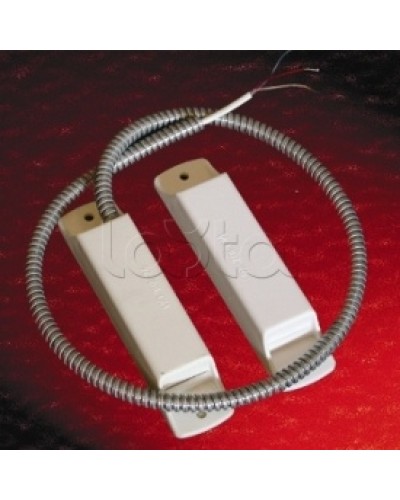 Извещатель охранный точечный магнитоконтактный взрывозащищенный Магнито-Контакт Аякс исп.10 (ИО 102-26/В) (металлорукав из нержавеющей стали) в Комсомольске-на-Амуре Извещатели охранные (Ex) Pintop.ru