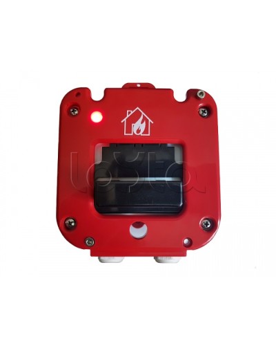 Извещатель пожарный взрывозащищённый ручной Магнито-контакт ИП535Ех «СЕВЕР» (Пластиковый ввод 11-17 мм. IP 66/67) в Комсомольске-на-Амуре Пожарные извещатели (Ex) Pintop.ru