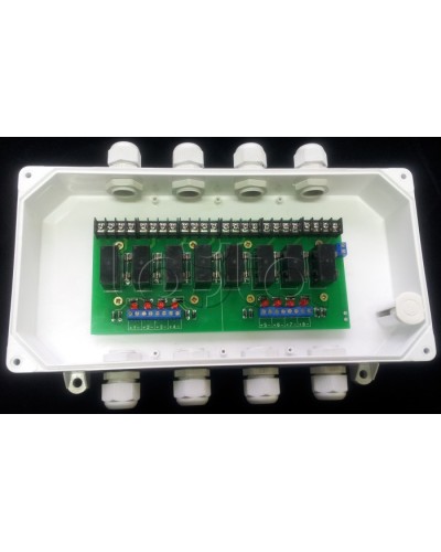 Устройство управления и коммутации Магнито-Контакт УУК-24-08 в Комсомольске-на-Амуре Модули сопряжения Pintop.ru