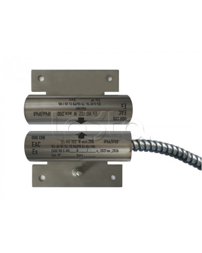 Извещатель охранный точечный магнитоконтактный взрывозащищённый Магнито-контакт Ех ИО102 N исп.251 (торцевой), с постоянно присоединенным кабелем в металлорукаве (штатно кабель 2х0,75 - 1м), 1Ex d IIC T6 Gb / РB Ex d I Mb АТФЕ.425119.171 в Комсомольске-на-Амуре Изв