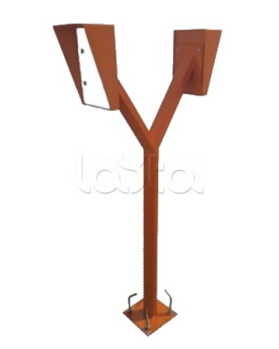 Стойка для считывателя Аякс 150х250 мм, оранжевая, Базовая, двусторонняя Магнито-контакт в Комсомольске-на-Амуре Дополнительное оборудование для СКУД Pintop.ru