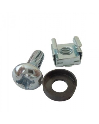 Комплект крепежа (винт М5 чёрный, гайка кузовная М5, шайба 5 чёрная по 40шт) МЕТА 9919 в Комсомольске-на-Амуре Система оповещения и трансляции Мета Pintop.ru