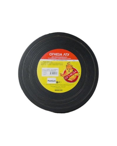 Лента термоуплотнительная Огнеза ЛТУ 3*30, рулон 20 пог.м. (премиум) в Комсомольске-на-Амуре Дополнительное оборудование пожаротушения Pintop.ru