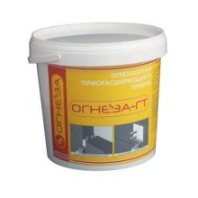 Герметик противопожарный терморасширяющийся Огнеза "ОГНЕЗА-ГТ", ведро 3 кг., цвет серый