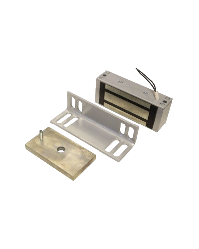 Замок электромагнитный Олевс М1-300 серый в Комсомольске-на-Амуре Электромагнитные замки Pintop.ru