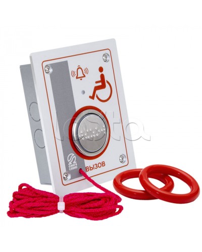 Кнопка ВЫЗОВ Омега Саунд AL-RB-1 (исп.М) в Комсомольске-на-Амуре Аксессуары для СОУЭ Pintop.ru