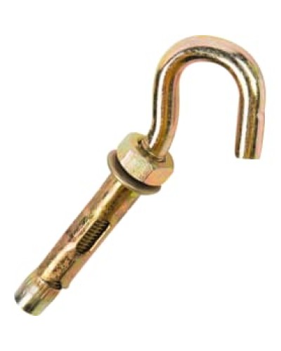 Анкерный болт с крюком М8 10x60 мм (500 шт/уп) ПожТехКабель (862-413) в Комсомольске-на-Амуре Крепеж Pintop.ru