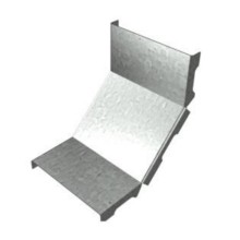 Крышка угла вертикального внутреннего 90° 500х15 (0,7) для лестничного лотка ПожТехКабель (651-005)