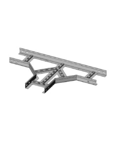 Ответвитель Т-образный 200х50 (1,2) для лестничного лотка ПожТехКабель (651-501) в Комсомольске-на-Амуре Кабельные лотки Pintop.ru