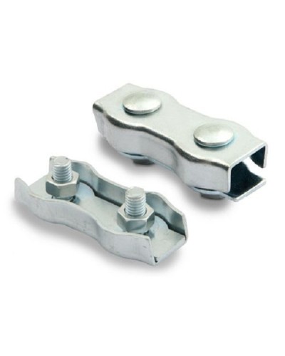 Зажим троса D3 двойной ПожТехКабель PTK-Accessories 890-501 в Комсомольске-на-Амуре Трос и аксессуары Pintop.ru