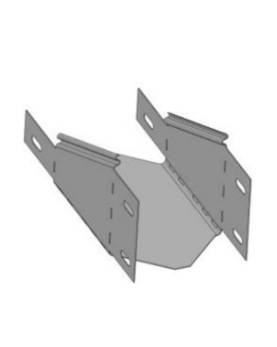 Редукция по высоте для лотка шириной 200 мм 100-80 (0,7) ПожТехКабель (580-011) в Комсомольске-на-Амуре Аксессуары для лотков Pintop.ru