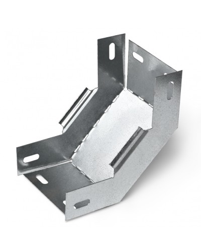 Угол вертикальный внутренний 90° 400x80 (0,7) ПожТехКабель (557-104) в Комсомольске-на-Амуре Аксессуары для лотков Pintop.ru