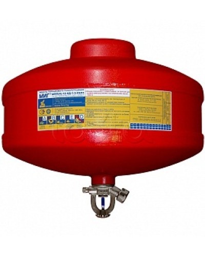 Модуль порошкового пажаротушения ПОЖТЕХНИКА МПП-12/141 МИГ (температура срабатывания +141°С) (красный) в Комсомольске-на-Амуре Модули порошковые Pintop.ru
