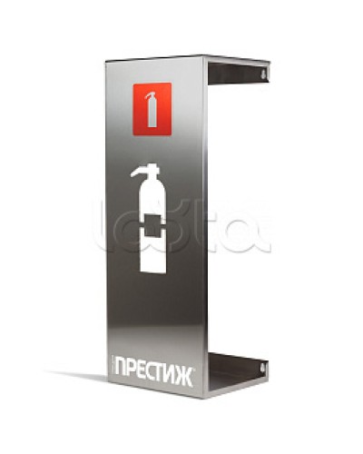 Подставка настенная под огнетушитель ПРЕСТИЖ-Н (скотч брайт) ПОЖТЕХНИКА в Комсомольске-на-Амуре Аксессуары для огнетушителей Pintop.ru
