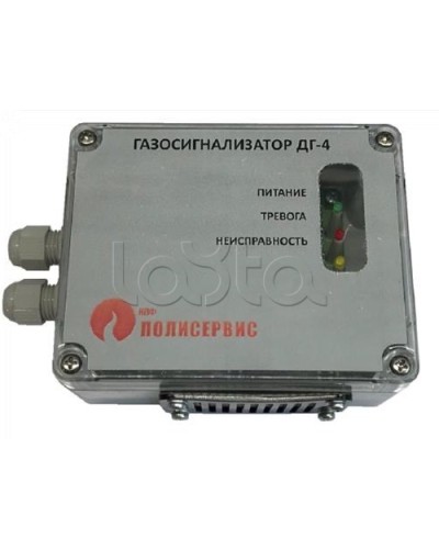 Извещатель газовый Полисервис ДГ-4-УПМ в Комсомольске-на-Амуре Технологические извещатели Pintop.ru