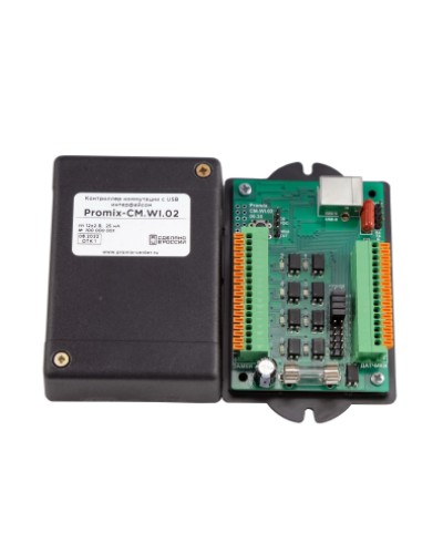 Контроллер коммутации управляемый по USB интерфейсу Promix-CM.WI.02 в Комсомольске-на-Амуре Контроллеры Pintop.ru