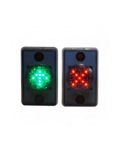 Светодиодная мнемосхема красный крест - зеленая стрелка Promix-VI.LED.01 в Комсомольске-на-Амуре Дополнительное оборудование для СКУД Pintop.ru