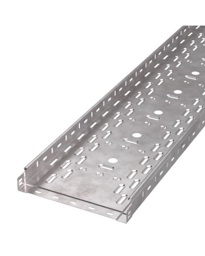 Лоток перфорированный Стандарт HDZ 300х50х3000 (1,0 мм) (6 м/уп) Промрукав (PR16.2467) в Комсомольске-на-Амуре Кабельные лотки Pintop.ru