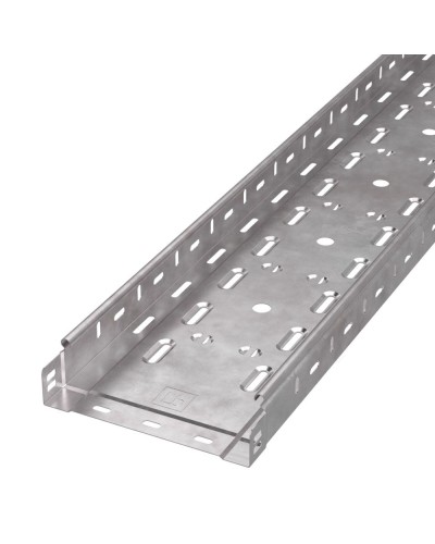 Лоток перфорированный Стандарт HDZ 200х50х3000 (1,0 мм) (6 м/уп) Промрукав (PR16.2464) в Комсомольске-на-Амуре Кабельные лотки Pintop.ru