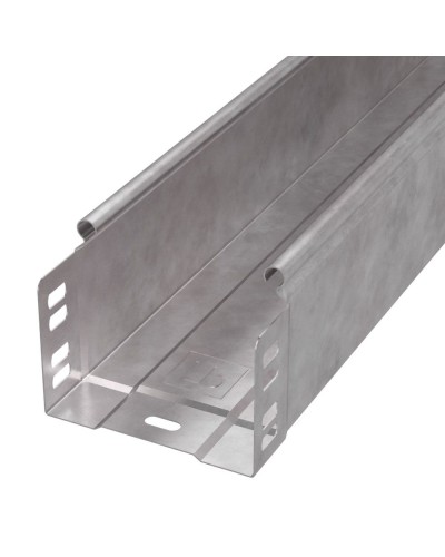 Лоток неперфорированный Стандарт HDZ 100х80х3000 (1,0 мм) (6 м/уп) Промрукав (PR16.2261) в Комсомольске-на-Амуре Кабельные лотки Pintop.ru