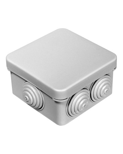 Коробка распред. 40-0210-9005м для о/п безгалогенная (HF) черная 80х80х40 (8шт/уп) Промрукав (40-0210-9005м) в Комсомольске-на-Амуре Распределительные коробки Pintop.ru