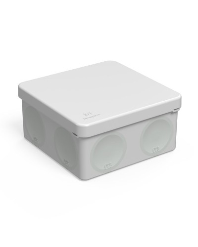 Коробка распред. 60-0300м двухкомп. безгалогенная (HF) 100х100х50 (8шт/уп) Промрукав (60-0300м) в Комсомольске-на-Амуре Распределительные коробки Pintop.ru