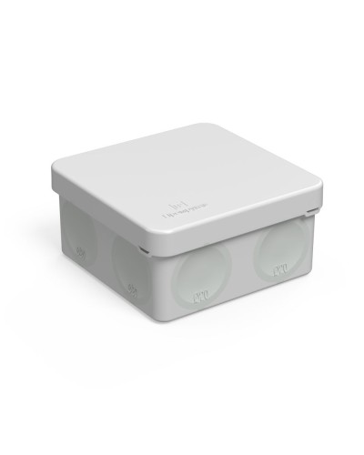 Коробка распред. 60-0210м двухкомп. безгалогенная (HF) 80х80х40 (8шт/уп) Промрукав (60-0210м) в Комсомольске-на-Амуре Распределительные коробки Pintop.ru