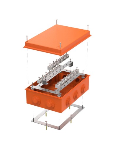 Коробка огнест. для о/п 40-0330-FR2.5-40 Е15-Е120 RAL2004 260х175х90 (7 шт/кор) Промрукав (40-0330-FR2.5-40) в Комсомольске-на-Амуре Распределительные коробки Pintop.ru