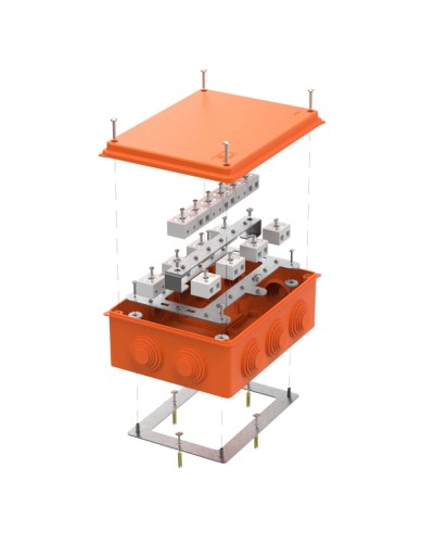 Коробка огнест. для о/п 40-0320-FR10.0-28 Е15-Е120 RAL2004 200х150х75 (5 шт/кор) Промрукав (40-0320-FR10.0-28) в Комсомольске-на-Амуре Распределительные коробки Pintop.ru