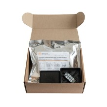 Коробка распред. двухкомп. (HF) 80х80х40 черная Промрукав (PR80.0175)