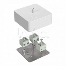 Коробка огнестойкая для кабель-канала 40-0450-FR6.0-6 Е15-Е60 (латунь) 75х75х30 Промрукав (40-0450-FR6.0-6-Е60)