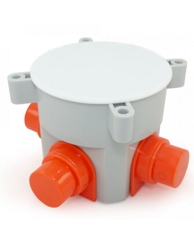 Коробка установочная для заливки бетоном безгалогенная (HF) 70х72 (120 шт/кор) Промрукав (80-0530) в Комсомольске-на-Амуре Распределительные коробки Pintop.ru