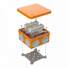 Коробка огнестойкая для о/п двухкомпонентная 60-0300-FR6.0-12 Е15-Е120 100х100х50 Промрукав (60-0300-FR6.0-12)