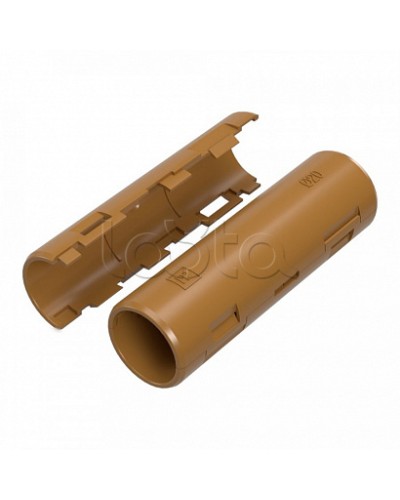 Муфта разборная d20 мм бук (70шт/840шт уп/кор) Промрукав (PR13.0422) в Комсомольске-на-Амуре Повороты, муфты, тройники Pintop.ru