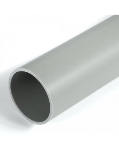 Труба жесткая ПВХ 3-х метровая легкая атмосферостойкая д63 (15м/уп) Промрукав (PR.01463) в Комсомольске-на-Амуре Гладкая труба Pintop.ru