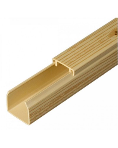 Кабель-канал сосна 2-й замок 16х16 (120м/уп) Промрукав (PR.025435) в Комсомольске-на-Амуре Кабель-канал Pintop.ru