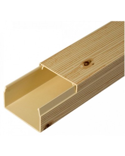 Кабель-канал сосна 2-й замок 40х25 (30м/уп) Промрукав (PR.025440) в Комсомольске-на-Амуре Кабель-канал Pintop.ru