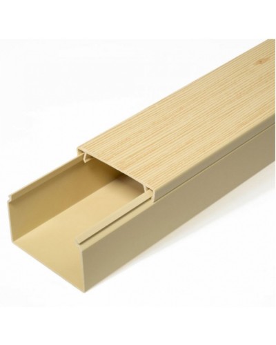 Кабель-канал сосна 2-й замок 60х40 (40м/уп) Промрукав (PR.025449) в Комсомольске-на-Амуре Кабель-канал Pintop.ru