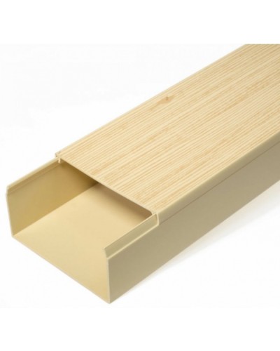 Кабель-канал сосна 2-й замок 80х40 (30м/уп) Промрукав (PR.025451) в Комсомольске-на-Амуре Кабель-канал Pintop.ru