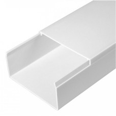 Кабель-канал белый 2-й замок в п/э 80х40 (12 м/уп) Промрукав (PR03.0057)