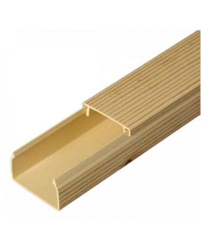 Кабель-канал сосна 2-й замок в п/э 25х16 (50 м/уп) Промрукав (PR03.0182) в Комсомольске-на-Амуре Кабель-канал Pintop.ru