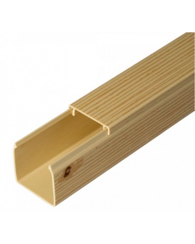 Кабель-канал сосна 2-й замок в п/э 25х25 (32 м/уп) Промрукав (PR03.0183) в Комсомольске-на-Амуре Кабель-канал Pintop.ru