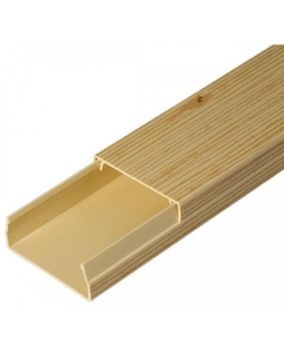 Кабель-канал сосна 2-й замок в п/э 40х16 (30 м/уп) Промрукав (PR03.0184) в Комсомольске-на-Амуре Кабель-канал Pintop.ru