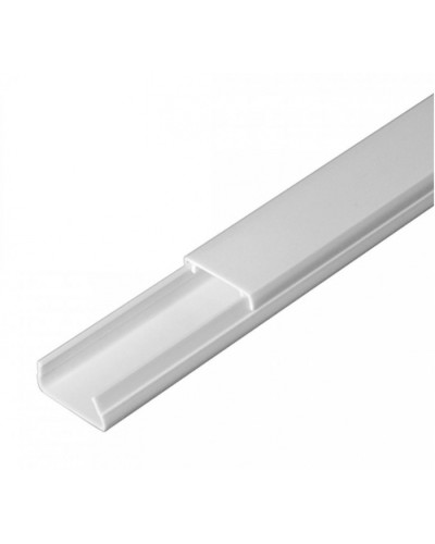 Кабель-канал белый 2-й замок в п/э 20х10 (180м/уп) Промрукав (PR.0325203) в Комсомольске-на-Амуре Кабель-канал Pintop.ru