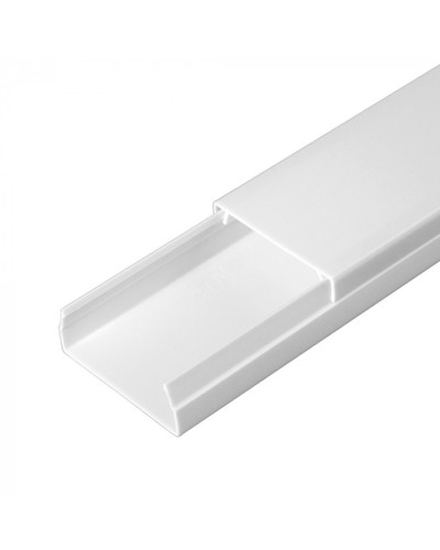 Кабель-канал белый 2-й замок в п/э 40х16 (56м/уп) Промрукав PR.0325206 в Комсомольске-на-Амуре Кабель-канал Pintop.ru