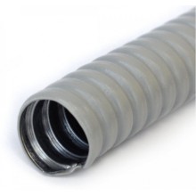 Металлорукав в ПВХ оболочке серый Р3-ЦП-НГ-20 (50м/уп) Промрукав (PR04.0472)