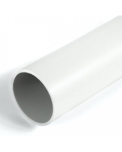 Труба жесткая ПВХ белая 3-х метровая д16 (150 м/уп) Промрукав (PR05.0011) в Комсомольске-на-Амуре Гладкая труба Pintop.ru