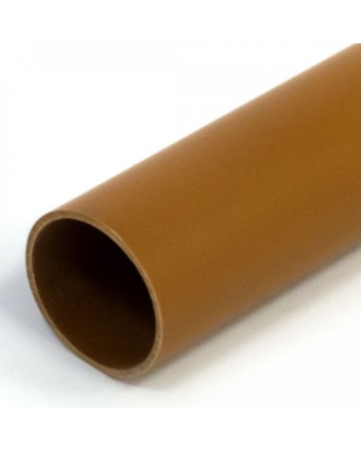 Труба жесткая ПВХ 3-х метровая легкая бук д32 (90м/уп) Промрукав (PR05.0084) в Комсомольске-на-Амуре Гладкая труба Pintop.ru